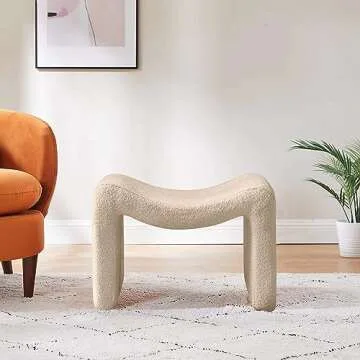 VANOMi Footstool Ottoman – Versatile & Stylish Home Seating