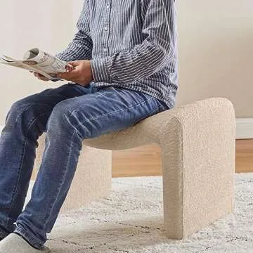 VANOMi Footstool Ottoman – Versatile & Stylish Home Seating