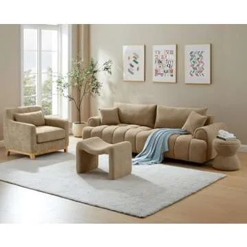 VANOMi Footstool Ottoman – Versatile & Stylish Home Seating