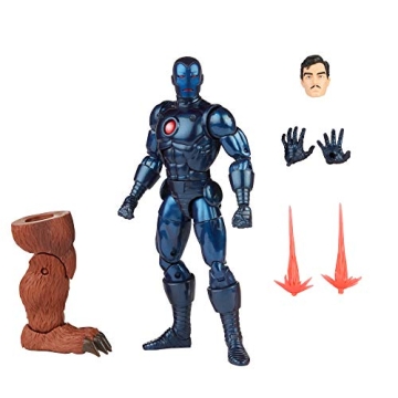 Marvel Hasbro Legends Series Stealth Iron Man Action Figure - 6-Inch Premium Design, Includes 5 Acce...