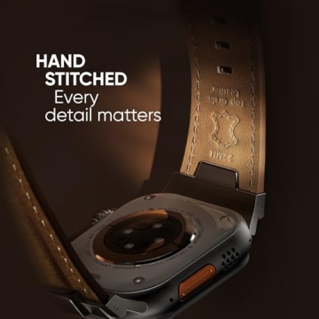 Durable Genuine Leather Apple Watch Ultra Bands