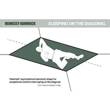 Hennessy Explorer Deluxe Zip XL Hammock for All Outdoors