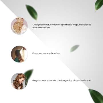 Raquel Welch HairUWear Thermal Protectant Spray for Synthetic Wigs, Hair Pieces, and Extensions 8 Fl oz