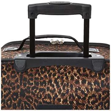 Rockland Fashion Softside Upright Luggage Set, Leopard, 2-Piece (14/19)