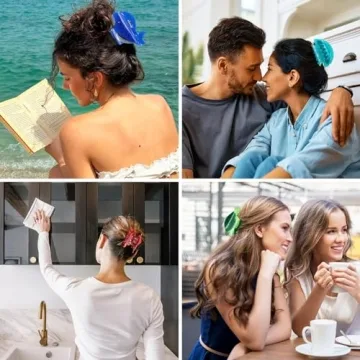 Sea Animals Hair Claw Clips Set Ocean-Themed Accessories