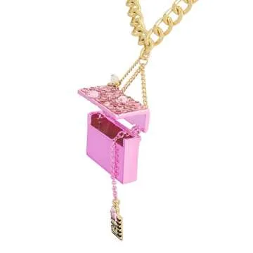 Betsey Johnson Womens Going All Out Purse Pendant Necklace