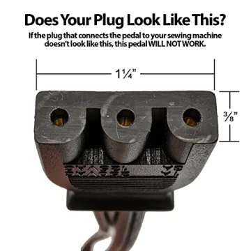 Enduro Variable Speed Foot Pedal for All Sewing Machines