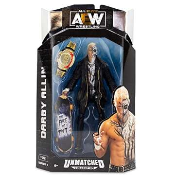Ringside Darby Allin - AEW Unmatched Series 1 Jazwares Toy Wrestling Action Figure