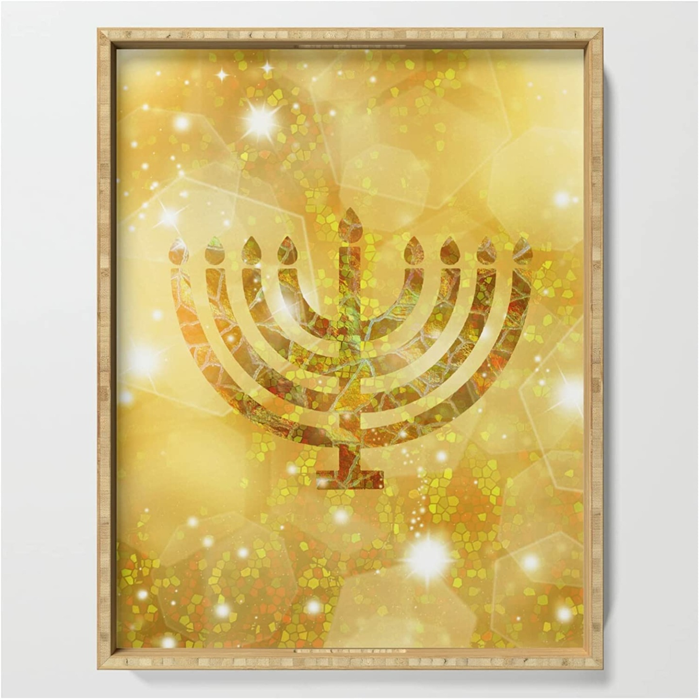Klara Acel Hanukkah Serving Tray - Beautiful Design