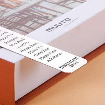 Bible Verses Bookmark Gifts for Women, Jeremiah 29 11, Christian Religious Easter Basket Stuffers for Teens Boys Girls, Book Lover Gifts, Inspirational Catholic Gifts Baptism First Communion Gifts