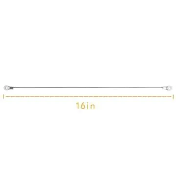 Durable Stainless Steel Cooler Lid Strap Replacement Kit