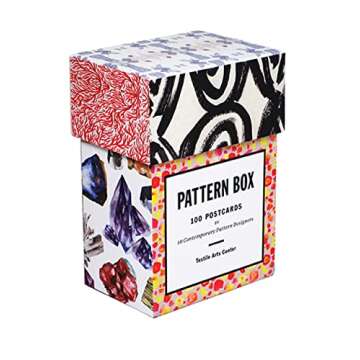 Unique Pattern Box - 100 Postcards by Contemporary Artists