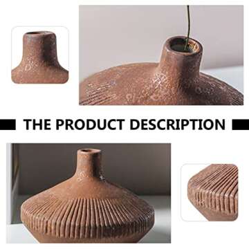 HANABASS Vintage Decorative Ceramic Vase for Home Styling