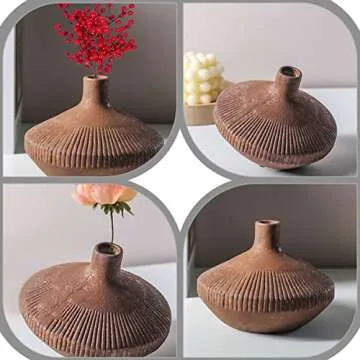 HANABASS Vintage Decorative Ceramic Vase for Home Styling