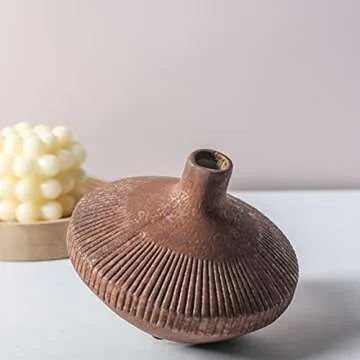 HANABASS Vintage Decorative Ceramic Vase for Home Styling