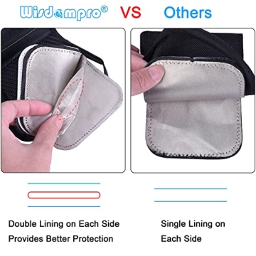 Wisdompro RFID Key FOB Protector - Signal Blocking Bag