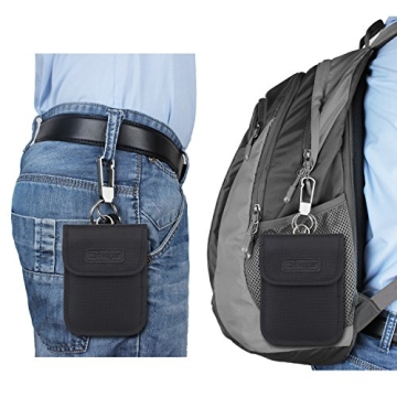 Wisdompro RFID Key FOB Protector - Signal Blocking Bag