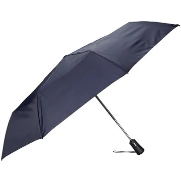 Totes Titan Compact Travel Umbrella, Automatic Open/Close