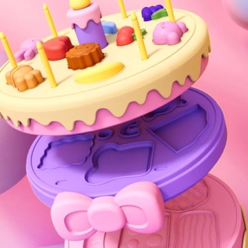 Creative Birthday Cake Dough Set for Kids 18 PCS