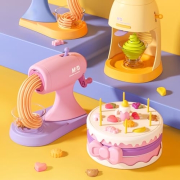 Creative Birthday Cake Dough Set for Kids 18 PCS