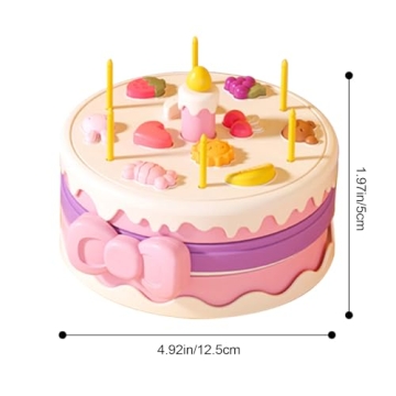 Creative Birthday Cake Dough Set for Kids 18 PCS