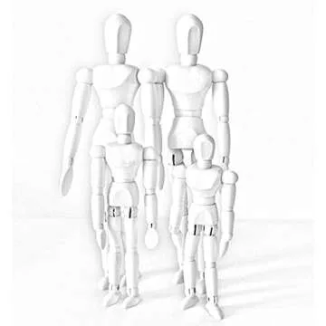 Artistic Family Manikins - Ideal for Artists and Creators