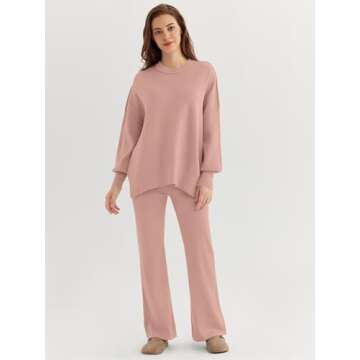 LILLUSORY Lounge Sets for Women: Trendy Cozy 2 Piece Outfits