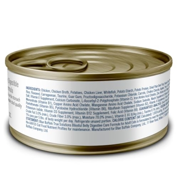 Blue Buffalo Blissful Belly Wet Cat Food for Digestion