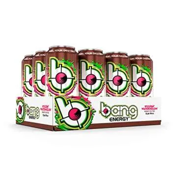 Bang Energy Wyldin’ Watermelon Sweet Tea, Sugar-Free Energy Drink, 16 Ounces (Pack of 12)