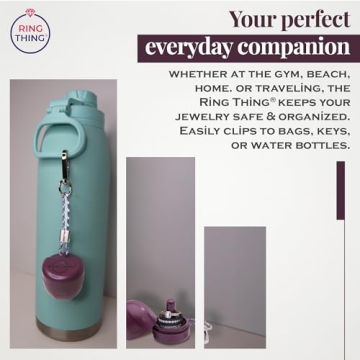 High-Quality Ring Holder, Waterproof Travel Jewelry Case