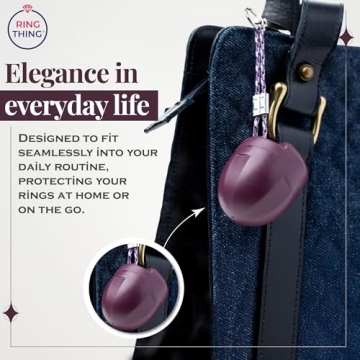 High-Quality Ring Holder, Waterproof Travel Jewelry Case