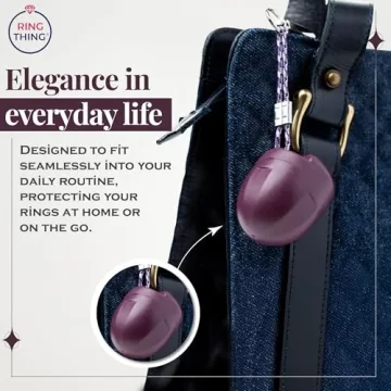 High-Quality Ring Holder, Waterproof Travel Jewelry Case