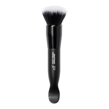 e.l.f. Putty Primer Brush & Applicator - Dual-Ended Tool for Flawless Makeup Application