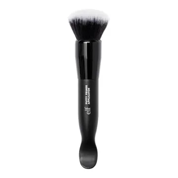 e.l.f. Putty Primer Brush & Applicator - Dual-Ended Tool for Flawless Makeup Application
