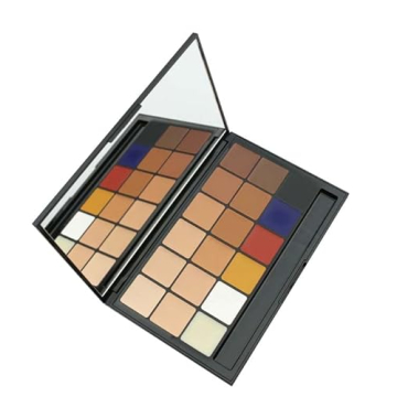 RCMA Vincent Kehoe 18 Part Ultimate Complexion Palette KJB, Impeccable Complexion, HD Look, Professional Stage Theater & Movie Makeup, For All Skin Tones, 18 Colors