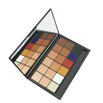 RCMA Vincent Kehoe 18 Part Ultimate Complexion Palette KJB, Impeccable Complexion, HD Look, Professional Stage Theater & Movie Makeup, For All Skin Tones, 18 Colors