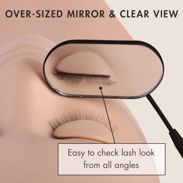 Embagol Lash Mirror Extra Large for Eyelash Extensions