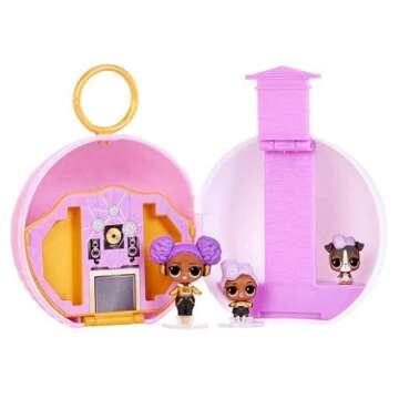 L.O.L. Surprise! Mini Winter Family with Doll, Lil Sis and Pet with 5+ Surprises- Collectible Holiday Toys, Stocking Stuffers, Great Gift for Kids Ages 4 5 6+ Years Old & Collectors