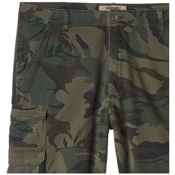 Wrangler Authentics Men’s Premium Twill Cargo Short