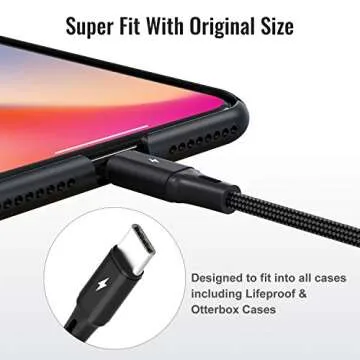 CHAFON USB C to Multi Charging Cable,4 in 1 Charger Cord Nylon Braided Adapter with Type C/Micro USB Compatible with Cell Phones/Tablets/Galaxy/Google Pixel/Sony/LG/Amazon fire/Camera(4FT/2 Pack)