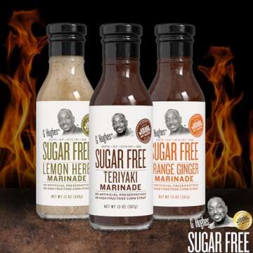 G Hughes Sugar Free, Assorted Marinades - Gluten Free, Sugar Free Sauces and Marinades Gift Sets, Ma...