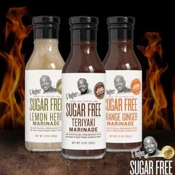 G Hughes Sugar Free, Assorted Marinades - Gluten Free, Sugar Free Sauces and Marinades Gift Sets, Ma...