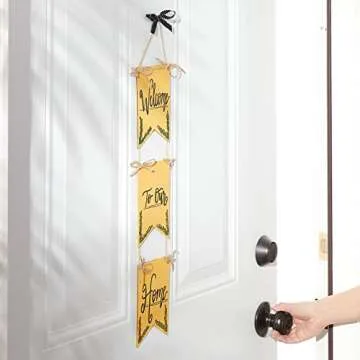 Juvale Unfinished Blank Wood Signs for DIY Crafts, Painting, and Engraving Wall Decorations (6 x 4 Inch) 48 Pack