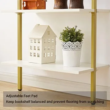 Modern 5-Tier Ladder Shelf for Stylish Storage