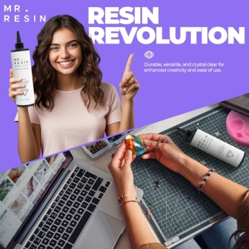 Buy Mr. Resin Crystal Clear UV Epoxy for Crafts