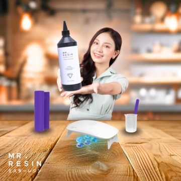 Buy Mr. Resin Crystal Clear UV Epoxy for Crafts
