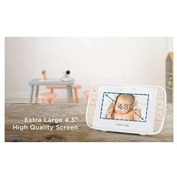 Motorola MBP44 Baby Monitor with Night Vision and Talk