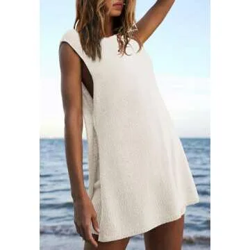 SENSERISE Women's 2 Piece Summer Beach Outfit - Comfy & Stylish