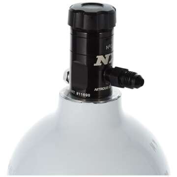Nitrous Express 11025 Nitrous Bottle for Motorcycles - 2.5 lbs.