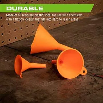 ARCAN Tools Multi-Purpose Funnel Set 2"-4" - Great for All Tasks